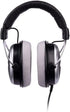 Monoprice Semi-Open Over Ear Wired Headphones, Comfortable Low Deep Bass for Kids Teens Adults, for Smartphone,