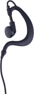 CP200 Earpiece Headset, Black, G Shape, PU Material, Compatible with Motorola Walkie Talkies CLS1110, CLS1413, CLS1450
