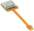 cablecc Micro SD TF Memory Card Kit Male to SD Female Extension Soft Flat FPC Cable, 10cm