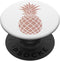 Pop out Phones Collapsible Holder Rose Pink Pineapples PopSockets Standard PopGrip