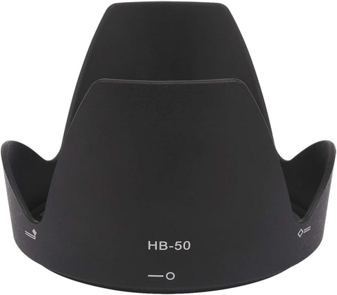Haoge Bayonet Lens Hood for Nikon Nikkor AF-S 28-300mm f3.5-5.6G ED VR, Replaces Nikon HB-50