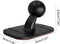 Car Cellphone Holder Dashboard Mount with 17mm Ball Head Stand, Universal Phone Rotary Cradle Base Support Bracket