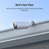 Holicfun Outdoor Security Camera Gutter Mount, Compatible with Ring, Blink, Eufy, Google Nest, Arlo, and More - White