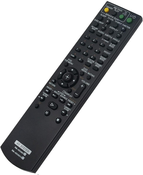 ALLIMITY RM-ADU007 SUB RM-ADU007A Replaced Remote Control for Sony Home Theater AV System 1-480-570-21 DAV-HDX274