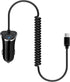 Android Retractable Car Charger for Fast Charging, Type C Phone Charger for iPhone 15 Plus/Pro Max, Samsung Galaxy