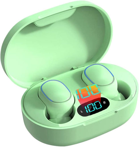 Acuvar Fully Wireless Bluetooth 5.0 Earbud Headphones, iPX4 Water & Sweat Proof, Touch Controls, Smart LCD Case