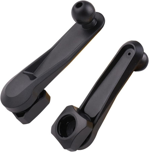 2 Pack 17mm Ball Joint Extension Arm Female to Male Adapter Bracket for Car Air Outlet Vent Phone Stand GPS Mount