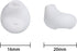 EBEETECH 20 5te 7/S7/S6/S6 Pieces Silicon Replacement Earbuds Tips Cover Ear Gels Buds for Samsung Galaxy Note Edge