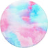 Pastel Watercolor Tie Dye Clouds in Pink Blue Aqua PopSockets Swappable Grip