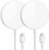 Magnetic Wireless Charger 2-Pack for iPhone, Max Fast Magsafe Phone Adapter for iPhone 16/15/14/13 Series