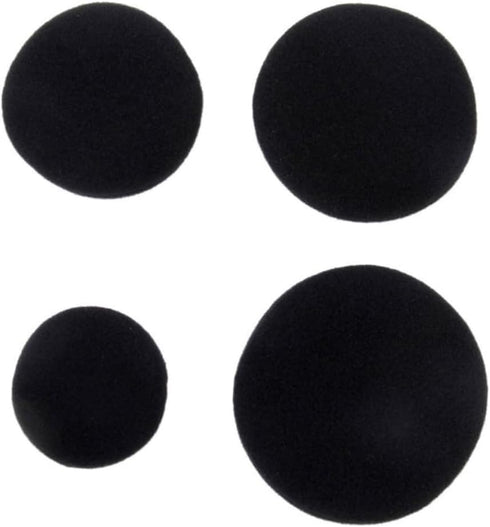 10pcs 40mm Memory Foam Earpads, Soft Foam Speaker Covers Replacement Ear Cushions for Headphones Ear Pads