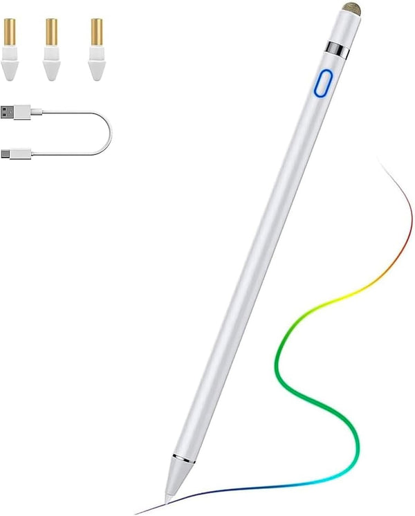 TiMOVO Stylus Pen for iPad 11th/10th/9th/8th/7th Generation, 20Hrs Work Palm Rejection, High Precise iPad Pencil