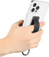 Black Phone Strap Holder for Hand, Finger Grip for Back of Phone, Cell Phone Strap Holder