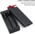 2 AAA Battery Holder Case with ON/Off Switch and Wire Leads, 2X 1.5V 3 Volt Storage Box Cables (5-Pack)