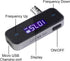 Beinhome 3.5mm 6s 5 MP3 MP4 FM Transmitter Audio Adapter Car Kit, Wireless in-Car Radio Transmitter Built-in Aux Port