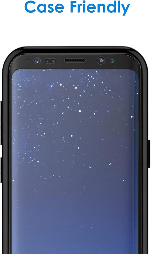 "JETech Screen Protector for Samsung Galaxy S8, TPU Ultra HD Film, Case Friendly, 2-Pack"