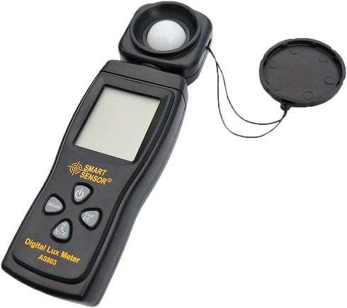 Lux Light Meter for Photography, Grow Plants, LED Photometer Lighting Intensity Measurement, Pocket Digital