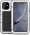 Bpowe Super Shockproof Case for iPhone 11 - Heavy Duty Sturdy Protector Cover, Gorilla Glass Armor (White)