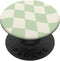 PopSockets Standard PopGrip, Danish Pastel Aesthetic Green Checkered