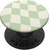 PopSockets Standard PopGrip, Danish Pastel Aesthetic Green Checkered