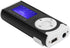 Tiiyee Mp3 16GB Player, Music Player Support Extension Card LCD Portable Digital Music Player with Earphone USB Cable