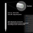 Stylus Pencil with Palm Rejection for Apple iPads (2018-to-Date), Compatible with iPad Pro, Air, Mini