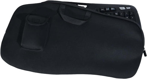 Keyboard Carry Case Storage Bag for Logitech K350 MK550 MK570 Wireless Wave Keyboard and Mouse Combo
