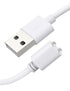 Bicmice 2.6Ft Magnetic USB DC Charger Cable Replacement Cord - White (5mm/0.2in)