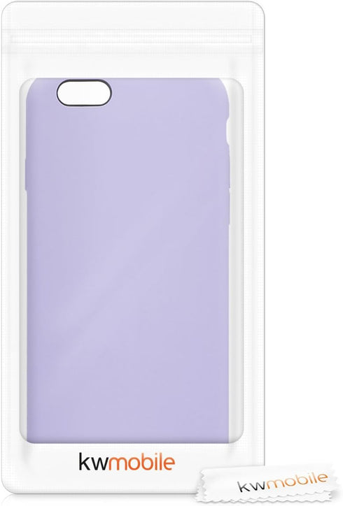 kwmobile Case for Apple iPhone 6 / 6S - TPU Silicone Phone Cover with Soft Finish, Lavender