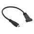 cablecc USB-C USB 3.1 Type C Male to Female Extension Data Cable with Panel Mount Screw Hole