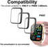 3D Screen Protector Compatible with Ddidbi P66D 1.85” and TaiSound L51 1.95” Smart Watch (Answer/Make Calls)