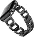 OULUCCI Compatible Apple Watch Bands for Women, 2024-Series 10, 42mm 41mm 40mm 38mm, D-Shape Stainless Steel Strap in
