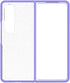 OtterBox FOLD4 Thin Flex Series case for the Samsung Z - Clear