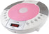 HANNLOMAX HX-330CD CD Player, FM Radio, Bluetooth, Alarm Clock, Red LED Display, USB Port for Charging and MP3