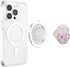 Cute Floral Pattern Wildflowers Pastel Pink PopSockets PopGrip for MagSafe