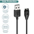 Kissmart Charger for Garmin Venu Sq 2/2/2 Plus/2S/3/3S - Charging Cable Cord with Green Anti Dust Plug (2Pack, 3.3ft)