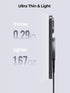 Magnetic Wireless Charger (MagFusion Aura), Qi2 Certified 15W Ultra-Fast Charging Pad with 5ft Cable for iPhone