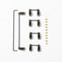 WS V3.1 Keyboard Stabilizers Kit, 1.2mm PCB Mount Screw in Stabilizers with 2u 6.25u 7u Wires