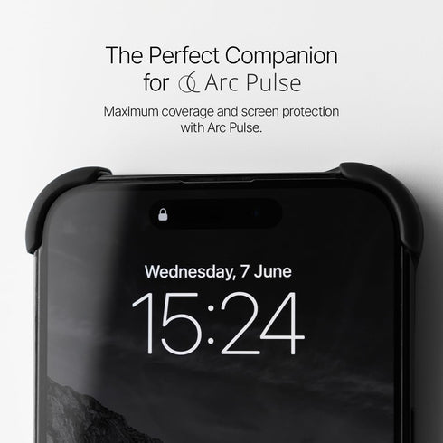 Arc Pulse Arc Shield Duo, Compatible with iPhone 15 Pro Max, Screen Protector with Corning Tempered Glass Film