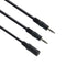Ancable 3.5mm Stereo Female to 2-Male Y-Splitter Audio Cable, 2M, Aluminum Connector