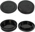 Body Cap & Rear Lens Cover for Canon EF-M Mount Camera and Lens, Compatible with Canon EOS M50 Mark II M200 M100 M50 M6