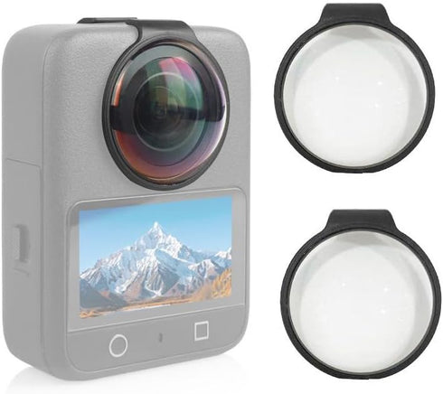 PULUZ Tempered Glass Lens Protector for DJI Osmo 360, Optical Clear Camera