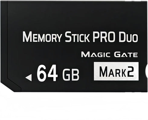 WQDMKE 64GB MARK2 Original high-Speed Memory Stick Pro Duo Compatible Digital Camera Memory Card