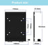 JINGCHENGMEI Wall Mount for Dell OptiPlex Micro Form Factor Case, VESA and Under Desk Compatible