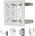 Universal Wall Mounting Bracket with 2 Loops, Vertical Pole Mount Adapter for CCTV Security Camera Indoor Outdoor