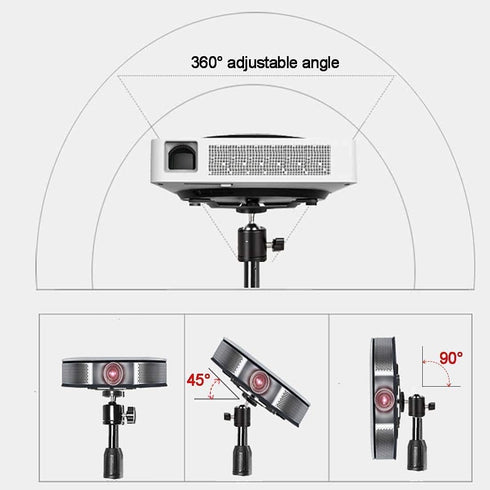 Coret (18" 40") 3lbs (1.5kgs) Projector Floor Stand, Portable Tripod Mount - Folding Stand for Projector, Camera