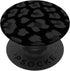 PopSockets Standard PopGrip - Leopard Pattern Print Cheetah Like Animal Black Gray