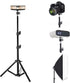 Coret Tripod Stand, Mini Projector Stand,Lightweight Portable Projector Photography Stand Camera Tripod Adjustable