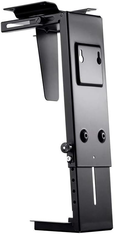 Monoprice Adjustable PC Tower Holder Under Desk Mount, Designed for Sit-Stand Desks - Workstream Collection