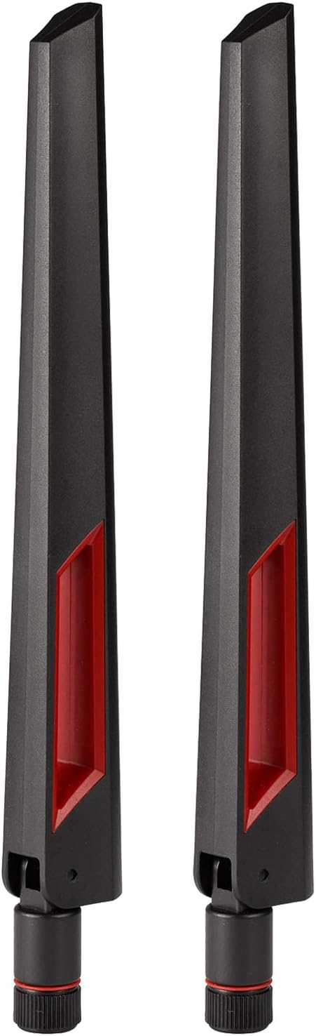 Superbat Dual Band WiFi Antenna, 2.4GHz 5GHz SMA Antennae for PC Desktop Computer (2-Pack)